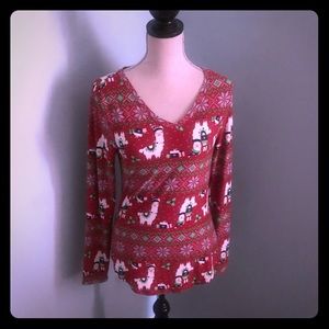 Long sleeve holiday t-shirt